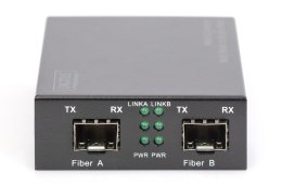 Digitus Gigabitowy konwerter medialny wielomodowy/jednomodowy SFP