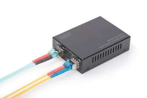 Digitus Gigabitowy konwerter medialny wielomodowy/jednomodowy SFP