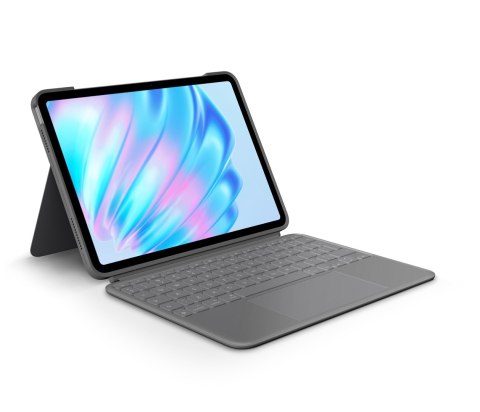 Logitech Combo Touch do iPada Air (M2/M3), iPad Air (5. generacji) - SZARY - AMERYKAŃSKI