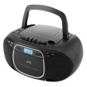 Radioodtwarzacz CD JVC RC-E451B Bluetooth USB FM Kaseta Czarny