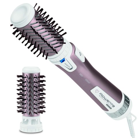 Suszarko-lokówka Rowenta ACTIV PREMIUM CARE CF9540, jakościowa, różowa ceramiczna szczotka do stylizacji 1000 W, średnica 40-50 