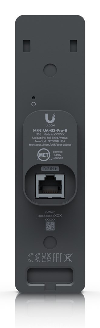 Ubiquiti G3 Reader Pro Terminal do rozpoznawania twarzy Czarny