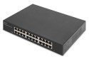Digitus 24-portowy przełącznik gigabitowy, 19-calowy, niezarządzalny