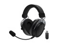 GENESIS Toron 706 Zestaw słuchawkowy Przewodowy i Bezprzewodowy Opaska na głowę Gaming USB Type-C Bluetooth Czarny
