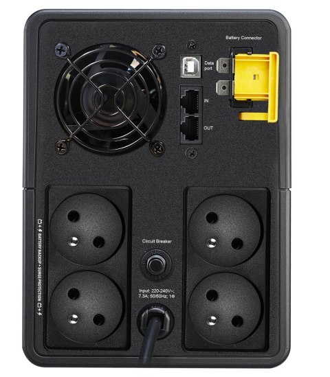 APC BACK-UPS 1600VA 230V AVR/FRENCH SOCKETS
