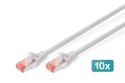 Digitus Kabel krosowy CAT 6 S/FTP, 10 sztuk