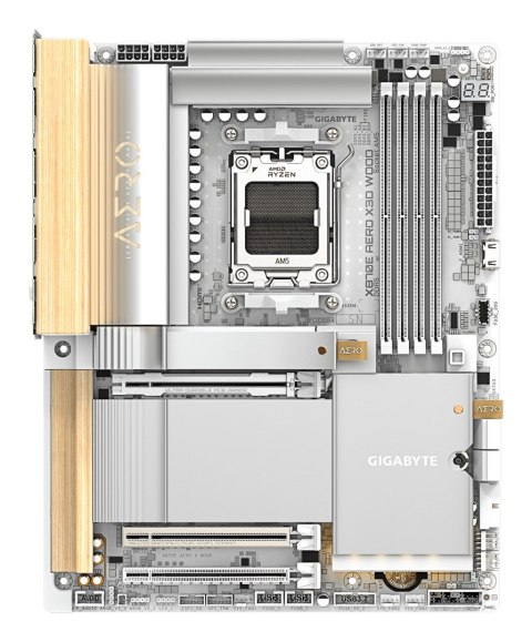 GIGABYTE X870E AERO X3D WOOD AMD X870E Gniazdo AM5 ATX