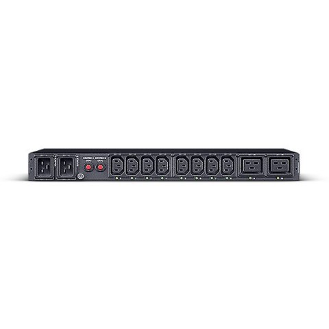 CyberPower PDU44005 rozdzielacz zasilania PDU 10 x gniazdo sieciowe 1U Czarny