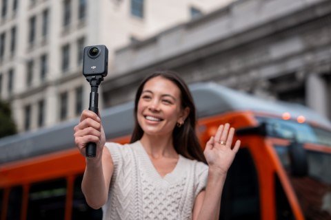 DJI Osmo 360 aparat do fotografii sportowej 120 MP 8K Ultra HD CMOS 25,4 / 1,1 mm (1 / 1.1") Wi-Fi 183 g