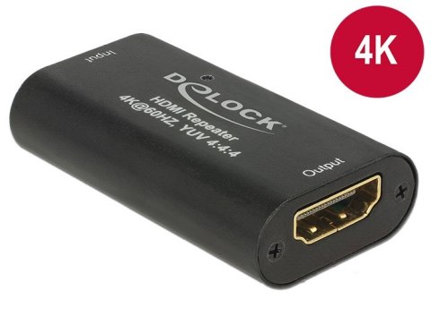 DeLOCK 11462 przejściówka do kabli HDMI Czarny