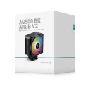 DeepCool AG500 BK ARGB V2 Procesor Chłodnica powietrza 11,9 cm Czarny