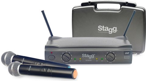 Stagg SUW 50 MM FH EU Bezprzewodowy system UHF Czarny