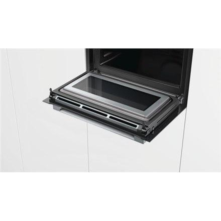 Bosch Compact oven with microwave CMG633BS1 45 L, Stainless steel, Regular, Touch, Built-in oven, 1000 W
