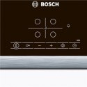 Bosch Hob PKN645B17 Vitroceramic, Number of burners/cooking zones 4, Black, Display, Timer