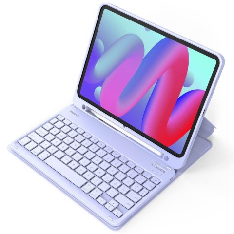 Inateck KB04002 QWERTY Bluetooth Fioletowy