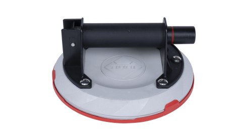 Przyssawka z pompką Rubi O 200 mm z szarą gumą do płytek