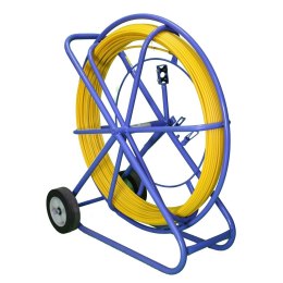 Extralink Pilot do przeciągania kabli Pilot 8mm 200m włókno szklane FRP, śr. 8mm, dł. 200m, żółty