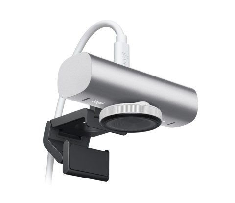 Kamera internetowa LOGITECH MX Brio UHD 4K 960-001559 Jasnoszary (Pale Grey)