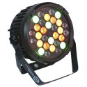 Reflektor sceniczny LIGHT4ME BLACK PAR 30x3W RGBA-UV LED