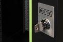 Digitus Szafa sieciowa wisząca Unique 19" 20U rack 600x600, drzwi szyba, czarny, niedzielona, złożona, 100kg