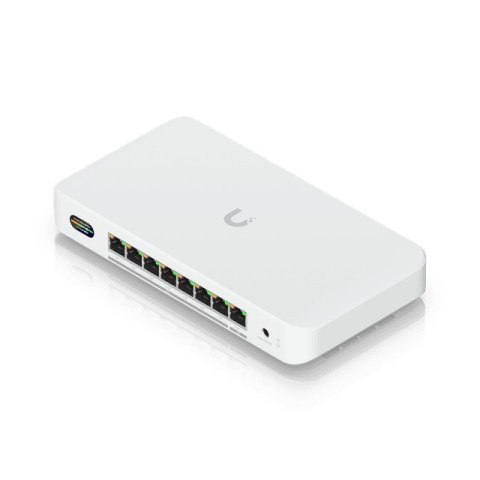 Ubiquiti UDB-Switch 2.5G Ethernet (100/1000/2500) Obsługa PoE Biały