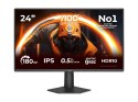AOC 24G50F | 24" | IPS | FHD | 16:9 | 180 Hz | 4 ms | 1920 x 1080 pikseli | 300 cd/m² | 1 port HDMI | Czarny
