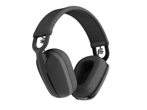 Logitech Zone Vibe Wireless Zestaw słuchawkowy Bezprzewodowy Opaska na głowę Połączenia/muzyka USB Type-C Bluetooth Grafitowy