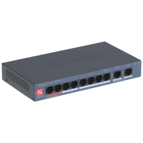 SWITCH POE CS4010-8GT-110 8-PORTOWY + 2X UPLINK DAHUA