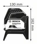 Bosch GCL 2-15 Niwelator liniowy/poziomowy 15 m 650 nm (