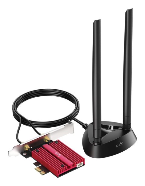Karta sieciowa Cudy WE9300S WiFi 7 BE9400 BT 5.4 PCI-E