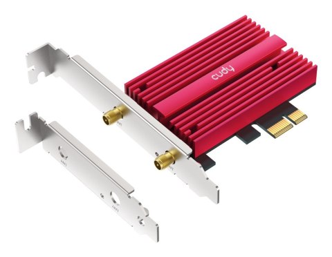 Karta sieciowa Cudy WE9300S WiFi 7 BE9400 BT 5.4 PCI-E