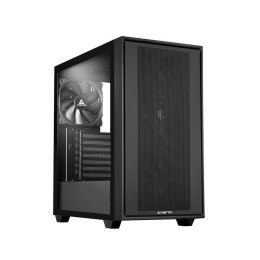 Chieftec Midi Tower GS-03B-BLK-OP, Schwarz Czarny