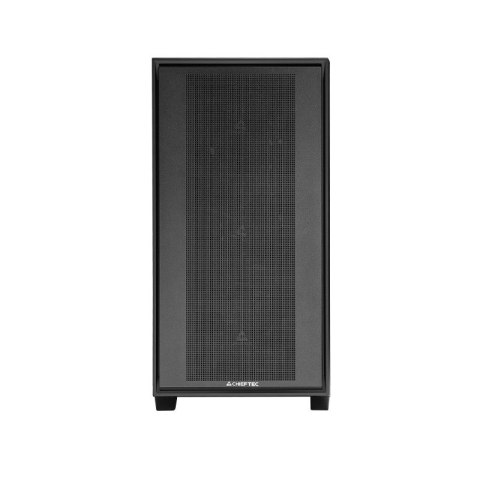 Chieftec Midi Tower GS-03B-BLK-OP, Schwarz Czarny