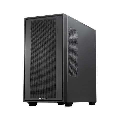 Chieftec Midi Tower GS-03B-BLK-OP, Schwarz Czarny