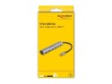 DeLOCK 6-portowy koncentrator USB z 4 x żeńskim złączem USB Typ-A i 2 x żeńskim złączem USB Type-C