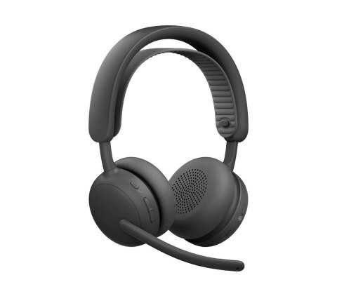 Logitech Zone Wireless 2 ES Zestaw słuchawkowy Bezprzewodowy Opaska na głowę Business/Everyday USB Type-C Bluetooth Grafitowy