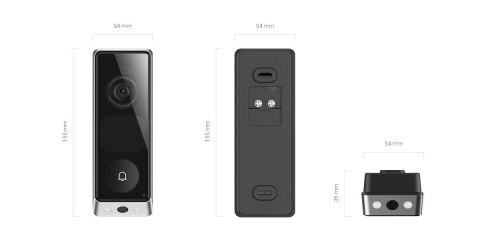 Wideodzwonek Ezviz EP8 Ultra 6MP+2MP Wi-Fi