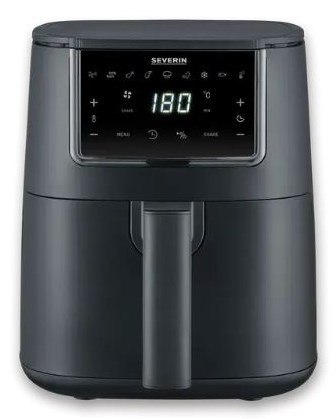 Severin FR 2461 Pojedyńczy 4 l Autonomiczny 1300 W Frytkownica na gorące powietrze Czarny