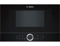 Bosch Microwave Oven BFR634GB1 Small L, Touch, 900 W, Black, Built-in, Defrost function