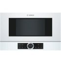 Bosch Microwave Oven BFR634GW1 21 L, Touch Control, 900 W, White, Built-In, Defrost function
