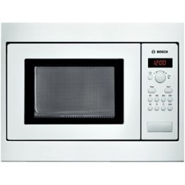 Bosch Microwave oven HMT75M521 17 L, Buttons, Rotary, White, Defrost function, Built-in