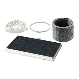 Bosch Recirculating Kit DSZ4545 charcoal cassette filter, deflector, flexible hose ø 150 mm, 800 mm long with 2 clamps, mounting