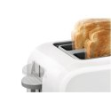 Bosch Toaster TAT3A011 White, Plastic, 980 W, Number of slots 2, Number of power levels 6, Bun warmer included