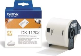 Brother DK-11202 Shipping Labels White, DK, 62mm x 100mm