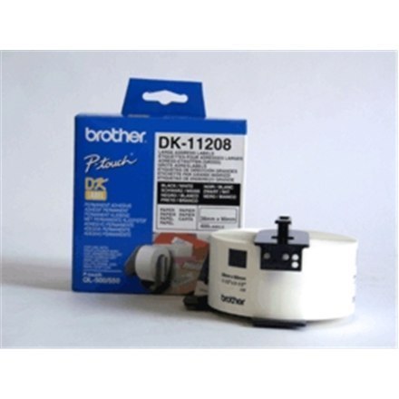 Brother | DK-11208 | Address labels | Thermal | Black on white