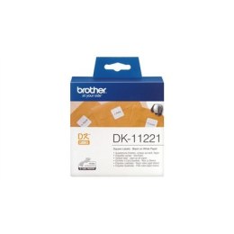 Brother DK-11221 Square Paper Label White, DK, 23mm
