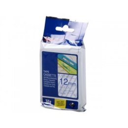 Brother TZe-133 Laminated Tape Blue on Clear, TZe, 1.2 cm, 8 m