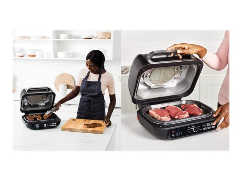 Elektryczny grill kontaktowy Ninja AG651EU, czarny