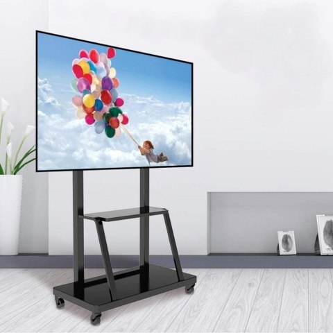 Techly ICA-TR30 uchwyt do tablic informacyjnych 2,54 m (100") Czarny