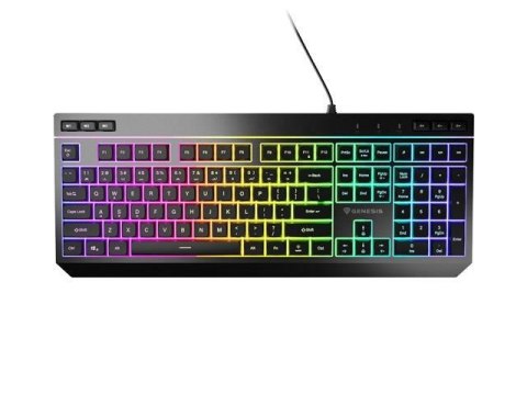 GENESIS Rhod 530 klawiatura Gaming USB QWERTY US English Czarny